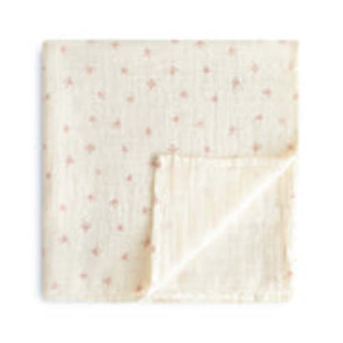 Organic Cotton Mushie Baby Muslin Swaddle Blanket