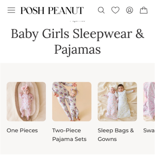 Cute Baby Girl Pajamas & Sleepwear | Posh Peanut®