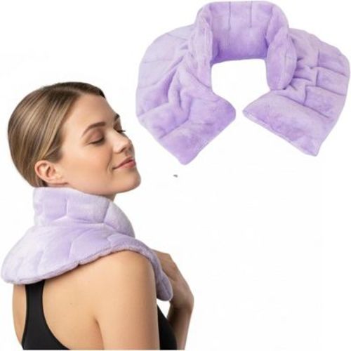 Herbal Concepts Neck & Shoulder Wrap Hot/Cold Aromatherapy with 12 Herbs & Essential Oils - Lavender