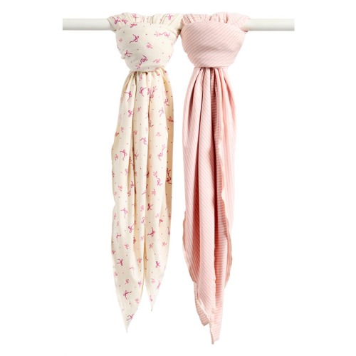 2-Pack Assorted Knit Swaddles