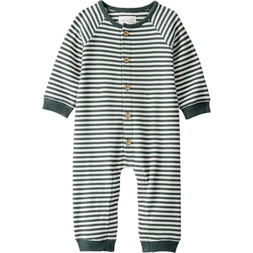 little planet by carter's unisex-baby Waffle Knit Button-Front Jumpsuit made with Organic Cotton