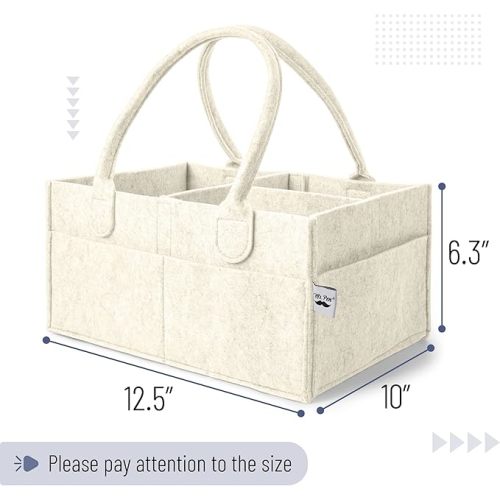 Mr. Pen- Baby Diaper Caddy Organizer, Beige, Baby Organizer, Car Diaper Caddy