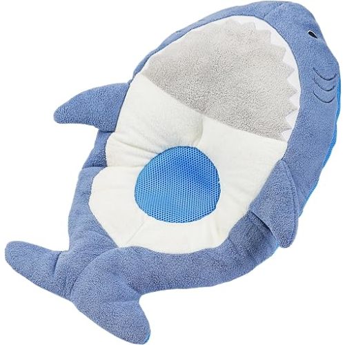 Triple Mesh Baby Bath Cushion – Quick-Dry, Fresh & Supportive Baby Bath Seat | Breathable Microfiber with Food-Grade Micro Beads | Moisture-Wicking Air Mesh, Hanging Hook, & Lightweight