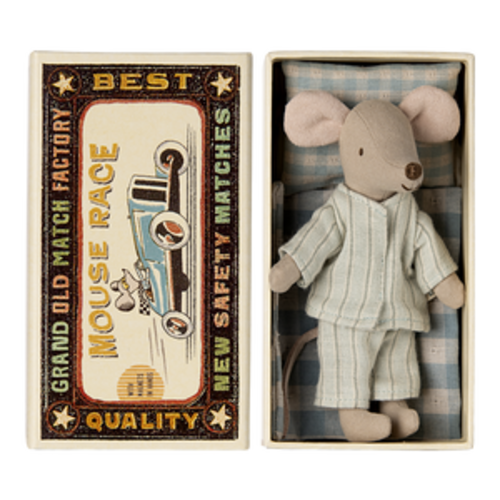 Big Brother Mouse in Box - Mint | Maileg North America - Maileg USA