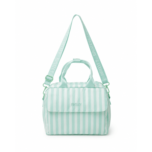 Seafoam Stripe Lunch Box