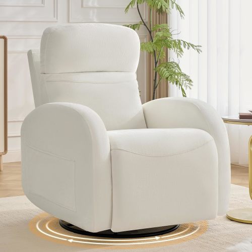 Chenille Cream White