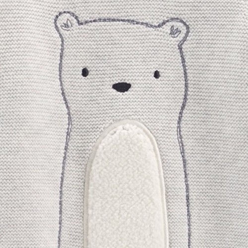 Baby Boys' 3pc Bear Sweater Top & Bottom Set - Just One You® made by carter's Gray/Blue