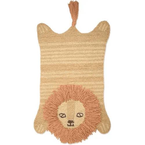 Crane Baby Lion Rug, Animal Nursery Decor Boys and Girls, Safari Nursery and Toddler Room Decor, Jungle Theme Rug, 23" x 36"