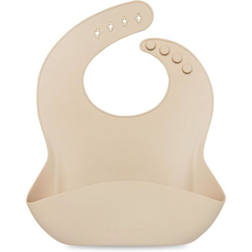 Loulou Lollipop Soft, Waterproof Silicone Feeding Bib