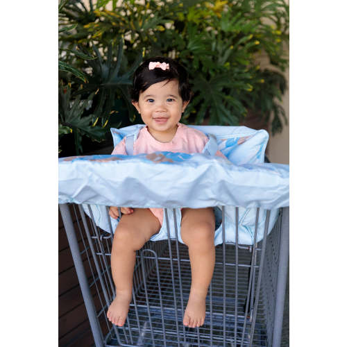 Shopping Cart Cover - Sky Woven Lei