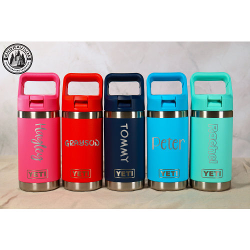 Personalized YETI Kids Rambler | Custom Text / Name Kids Tumbler | Custom YETI Kids Bottle | Custom Water Bottle | Personalized Kids Tumbler
