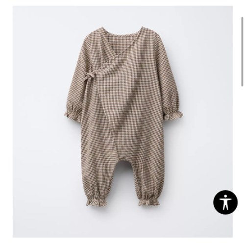 PLAID ROMPER - Brown / Ecru | ZARA United States