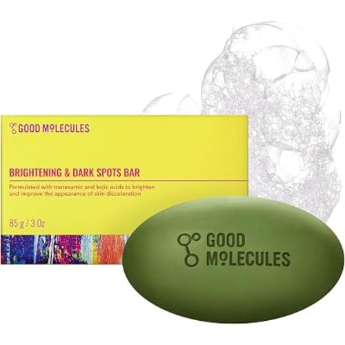 Good Molecules Brightening & Dark Spots Bar, Kojic Acid Soap, 3 oz