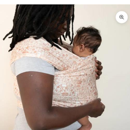 Woodland Baby Wrap | Whimsical Nature Print Wrap by hope&plum