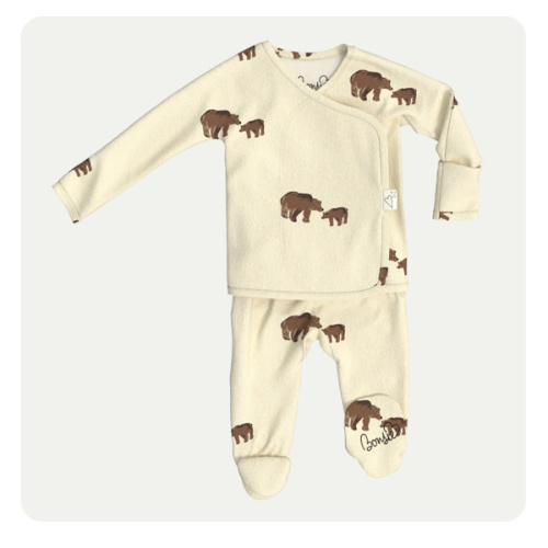 Footie - Mama Bear – Bonsie Skin to Skin Babywear