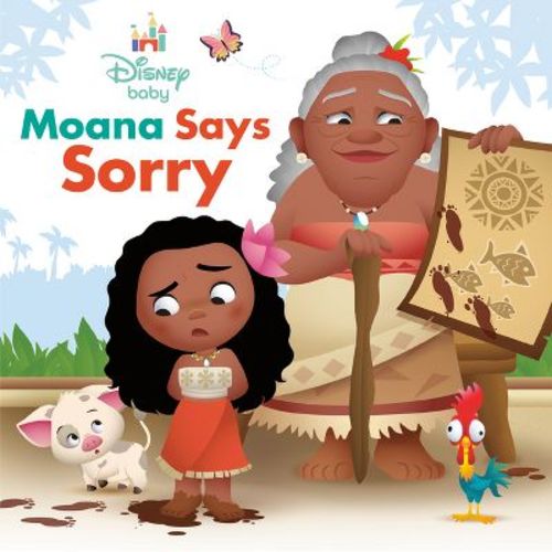 Disney Baby: Moana Says Sorry - by Nancy Parent (Board Book)
