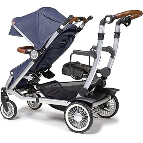 Austlen Entourage 2.0 Sit and Stand Stroller in Navy (Also Available in Black)