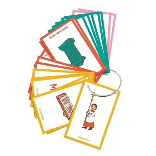 CATHOLIC FAMILY CRATE First Mass Guide for Kids, Catholic Missal Book Parts for Children