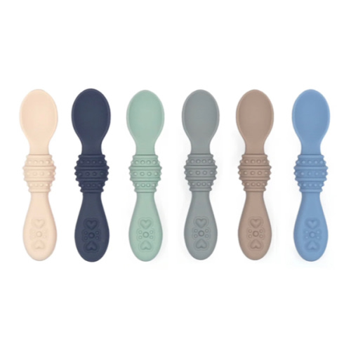 Baby Silicone Spoons | First Stage Infant Spoons