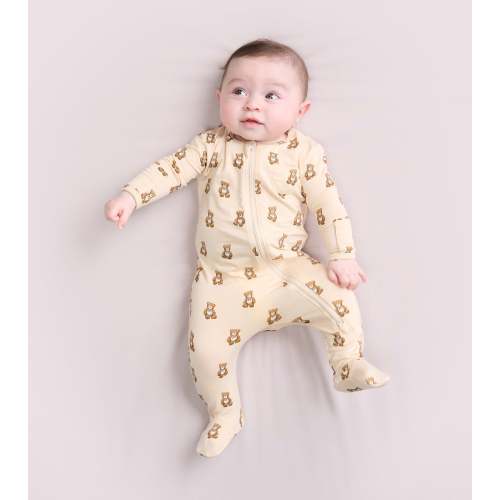 Baby Teddy Bears Footed Sleeper