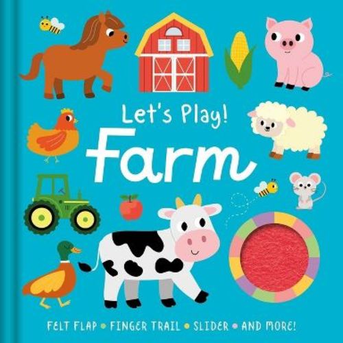 Let's Play! Farm - by Igloobooks (Board Book)
