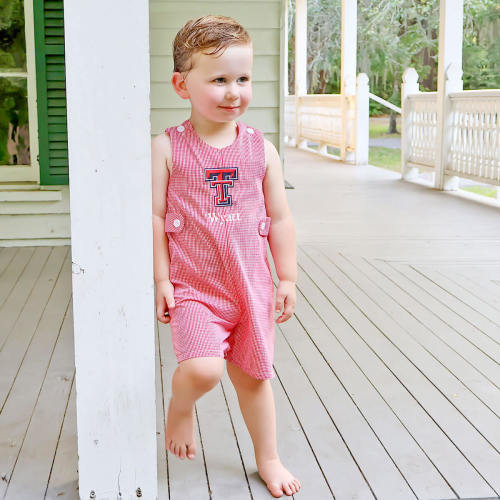 Texas Tech Embroidered Red Jon Jon