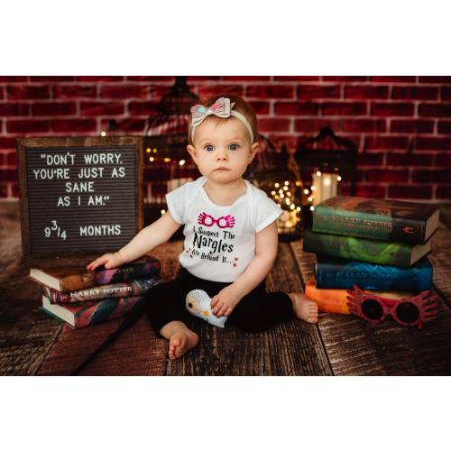 Wizard Inspired Baby Shirt, Luna Wizard Baby Shirt, Magical Baby Gift, Infant Bodysuit, Magical Baby Shower Gift