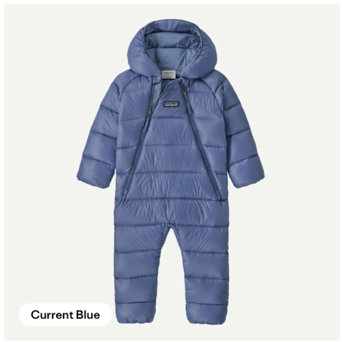 Patagonia Infant Hi-Loft Down Sweater Bunting: Size: 0-3M / Color: Current Blue
