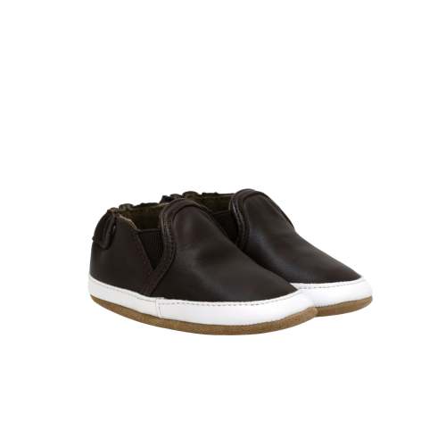 Liam Basic Soft Soles Chocolate Brown – Robeez