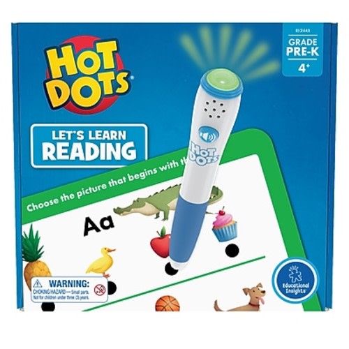 Educational Insights Hot Dots Let's Learn Pre-K Reading! (EI-2445)