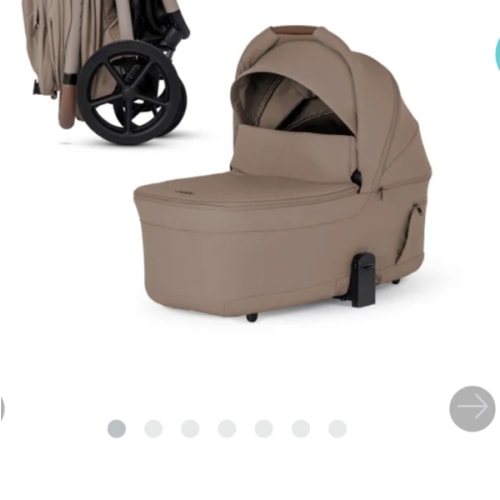 Breez Bassinet for Newborns - UPF50+ Hood & Bamboo Mattress