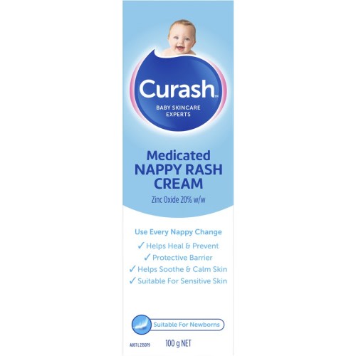 Curash Medicated Nappy Rash Cream 100g