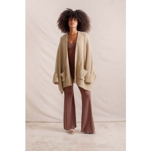 Hand Knitted Poncho | Sustainable Knitwear Australia –Indigo Luna Store