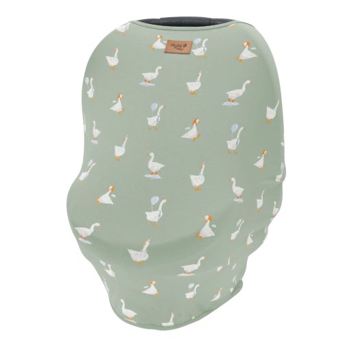 Car Seat Cover in Silly Goose