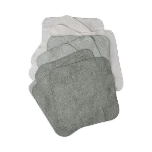 Little Bamboo Towelling Washer 10 Pack Turtle Bay