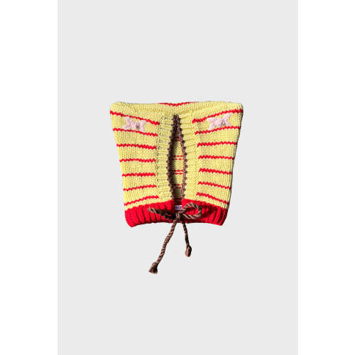 Dalloway Baby Bonnet - Dusty Yellow/Mix