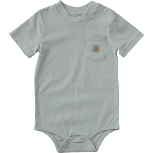 Carhartt Unisex Baby, Short-sleeve Bodysuit Pocket T-shirt