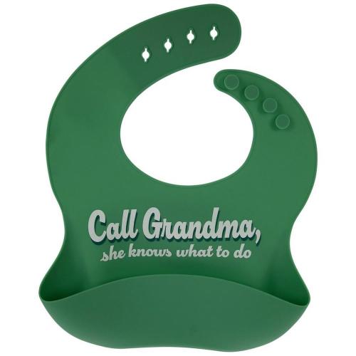 Call Grandma Silicone Bib