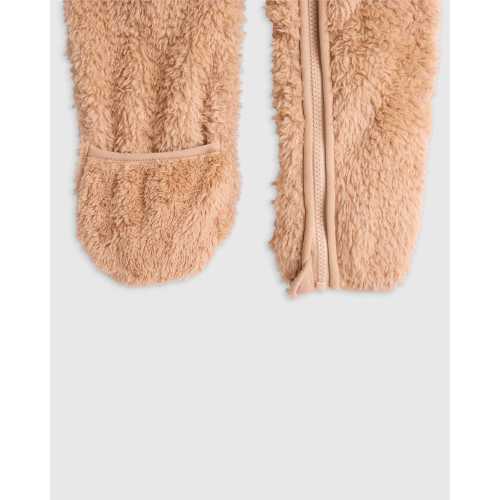 Recycled Sherpa Fleece Baby Bear Bunting - Baby