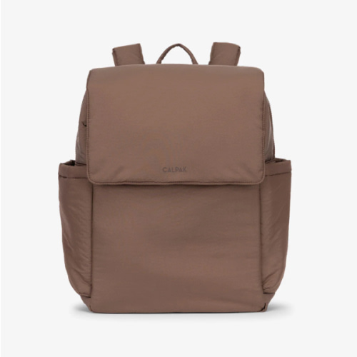 Diaper Backpack with Laptop Sleeve - HAZELNUT