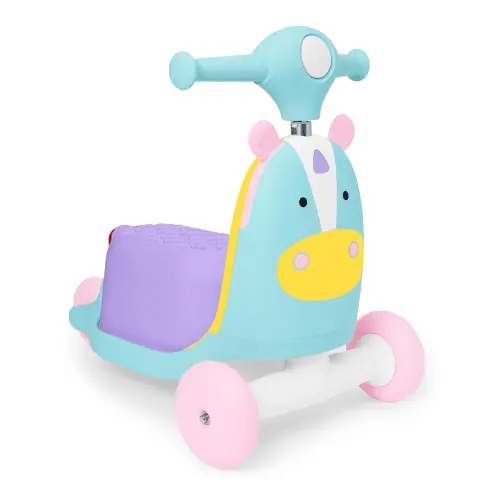 Zoo 3-in-1 Ride-On Toy - Unicorn