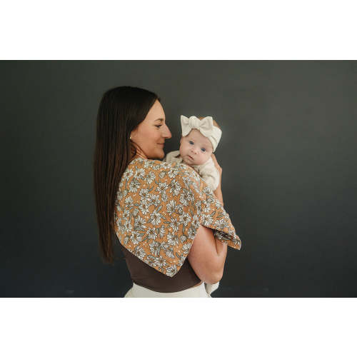 Magnolia Muslin Burp Cloth