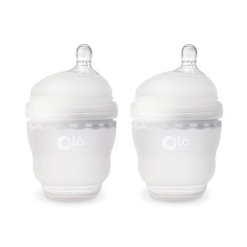 Olababy Gentle Bottle - Frost 4oz (2PK)