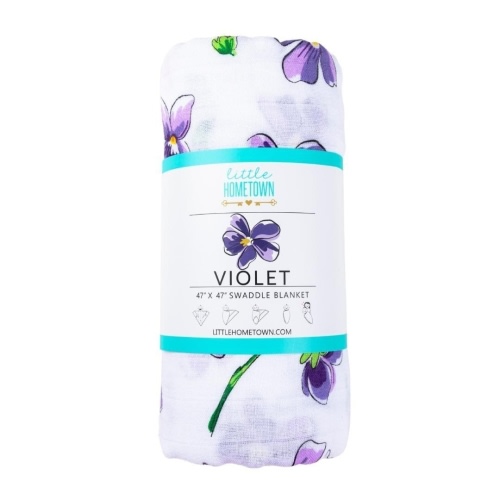 Violet Baby Muslin Swaddle Blanket: Shop Soft & Breathable – Little Hometown