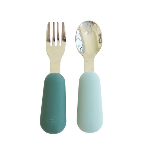 Silicone Silverware Set - Moss | Fern