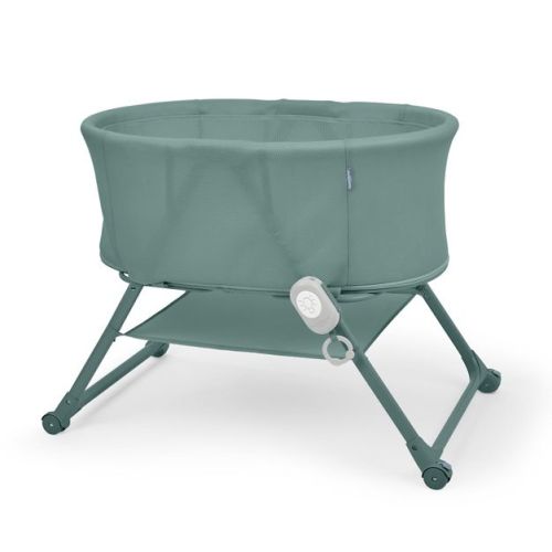 SwaddleMe by Ingenuity Snooze & Stow Easy Folding Bassinet - Green
