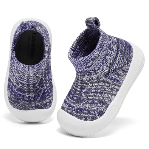 Baby Socks Shoes for Boys and girlsAnti Slip Sports ShoesToe ProtectionBaby Walking Shoes, Lightweight and Breathable Slip on Walking Shoes