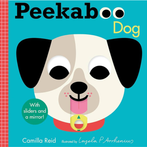 Peekaboo: Dog: (An Interactive Board Book for Babies & Toddlers with Mirror & Sliders to Push, Pull, or Turn. Cute Artwork Features Puppies Sleeping, Wagging Tails, & More.)