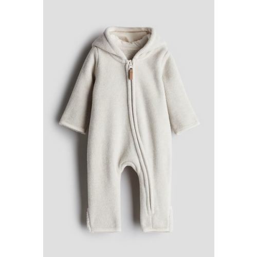 Hooded Fleece Jumpsuit