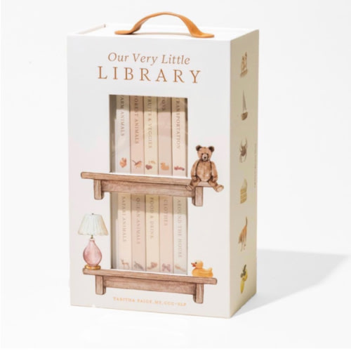 Our Very Little Library Board Book Set: A Foundational Language Vocabulary Board Book Set for Babies (Tabitha Paige Children's Book Series)